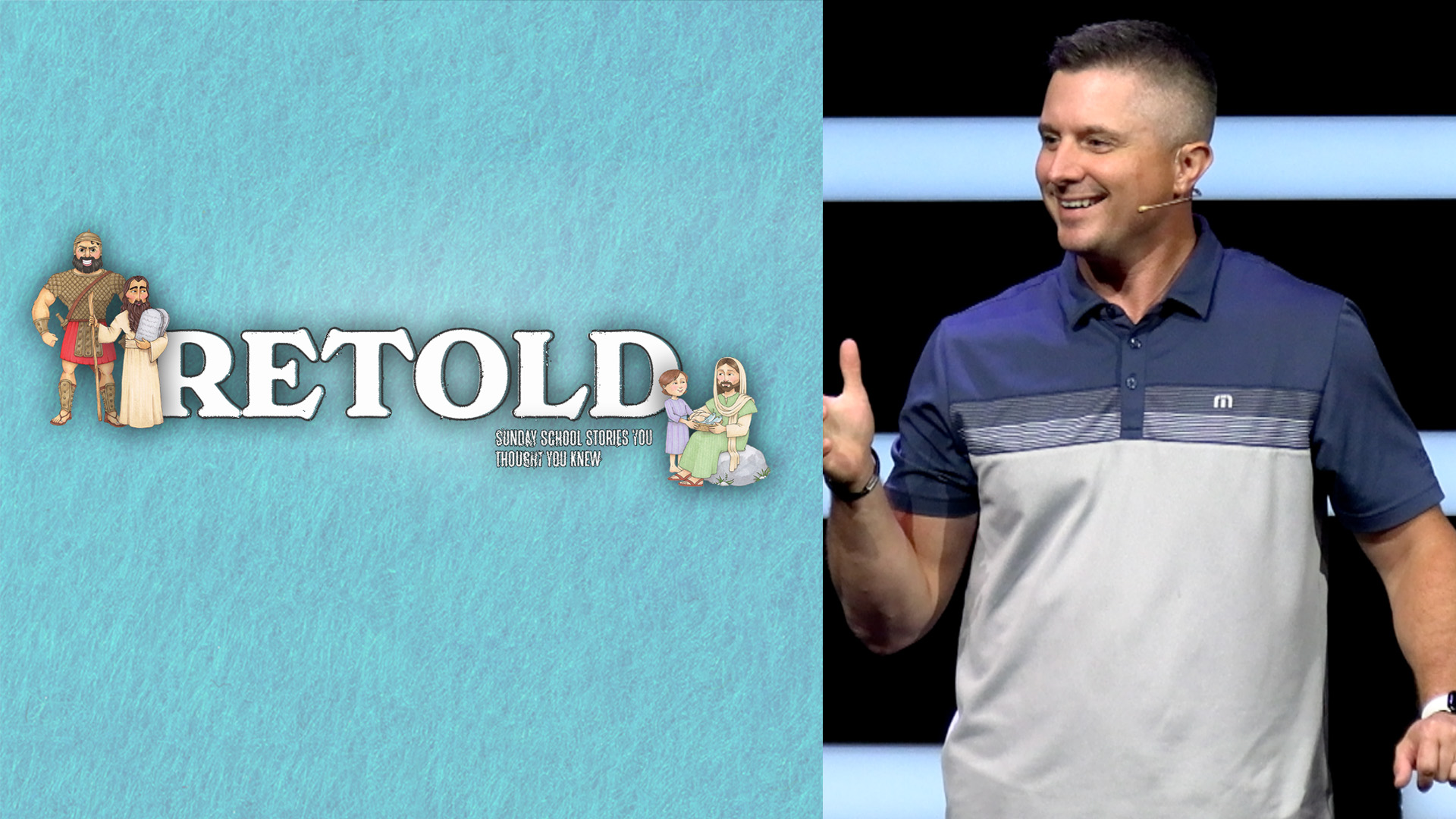 Retold - Sunday School Stories You Thought You Knew - David & Goliath